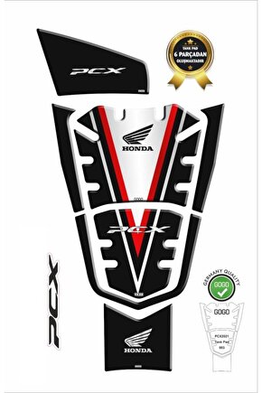 Honda Pcx 125 2021 Tank Pad 7 Parça 003