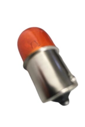 Sinyal Stop Ampul 12v 10w Sinyal 67 Sarı Cam