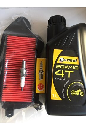 Honda Spacy 110 Bakım Seti Filtre+yağ+ngk Buji