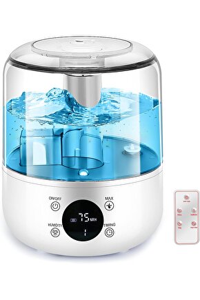 3L HUMUDİFİER ODA HAVA NEMLENDİRİCİ BUHAR MAKİNESİ AROMA DİFİZÖR BÜYÜK BOY KUMANDALI