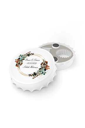 50 Adet Kapak Açacak Magnet Buzdolabı Süsü, Söz, Nişan, Kına, Nikah, Düğün Hatırası Promosyon 16