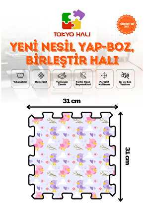 Puzzle Halı, Kendi Tasarımını Oluştur, Yapboz Halı, Baskılı Halı