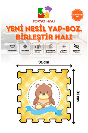 Puzzle Halı, Kendi Tasarımını Oluştur, Yapboz Halı, Baskılı Halı
