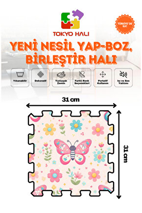 Puzzle Halı, Kendi Tasarımını Oluştur, Yapboz Halı, Baskılı Halı