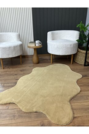 Tavşan Tüyü Post Peluş Ultra Yumuşak Post Puffy Cappuccino