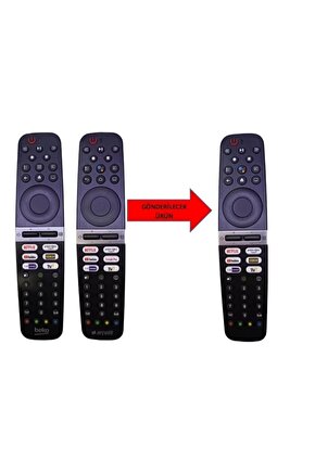 Arçelik Beko Ses Komutlu Tv Kumanda
