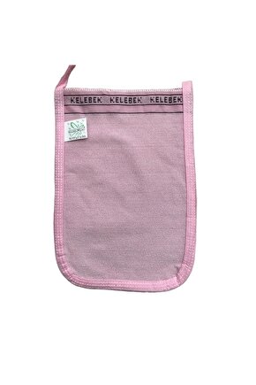 Kelebek Hamam Banyo Kesesi Standart Pembe 25x17 Cm