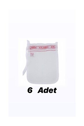 Kelebek Kalın Kese 6li Sert Hamam Kese Gelin Kesesi