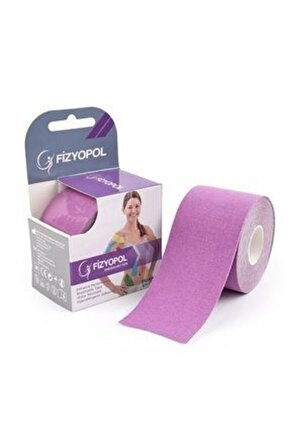 Tape Band 5 Metre X 5 Cm Mor Renk Kinesio Sporcu BandıNew Product Kinezyo