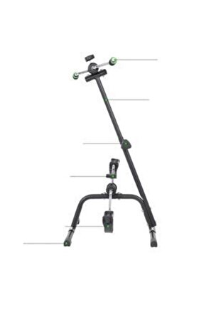 Çift PedallıBasit Egzersiz Bisikleti