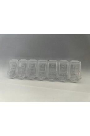 10 Kutu Haftalıkİlaç Saklama Kabı