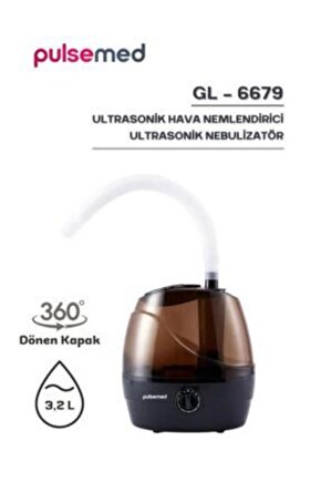 Nebulizatör + Hava NemlendiriciUltrasonıc