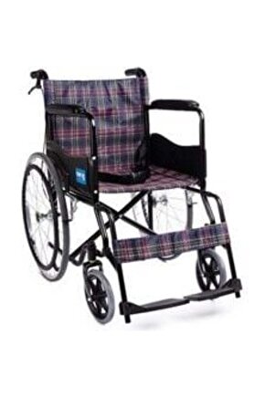 KY809BJ Ekose Özellikli Tekerlekli Sandalye