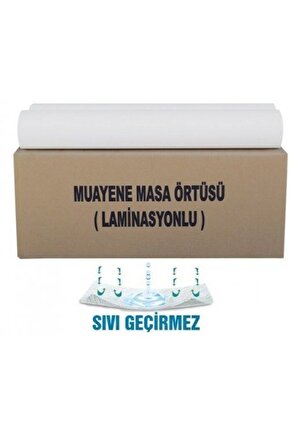 Lamine Rulo Muayene Masa Örtüsü 1 Adet Rulo