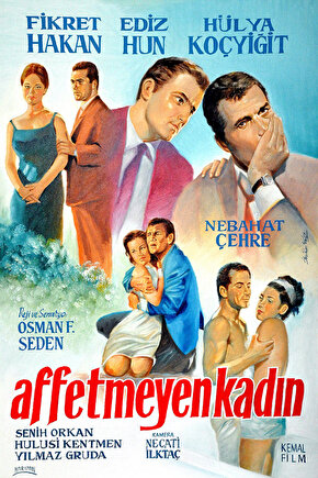 Affetmeyen Kadın (1964) ( İbrahim ENEZ ) Koleksiyonu ( Lisanslı Ürün ) Posteri