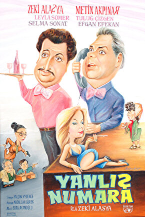 Yanlış Numara (1985) ( İbrahim ENEZ ) Koleksiyonu ( Lisanslı Ürün ) Posteri