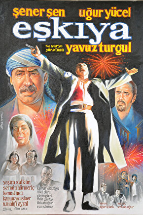 Eşkiya (1996) ( İbrahim ENEZ ) Koleksiyonu ( Lisanslı Ürün ) Posteri