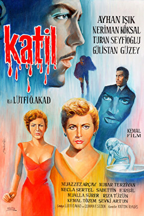 Katil (1953) ( İbrahim ENEZ ) Koleksiyonu ( Lisanslı Ürün ) Posteri