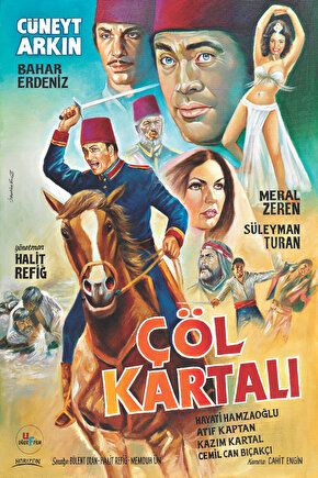 Çöl Kartalı (1972) ( İbrahim ENEZ ) Koleksiyonu ( Lisanslı Ürün ) Posteri