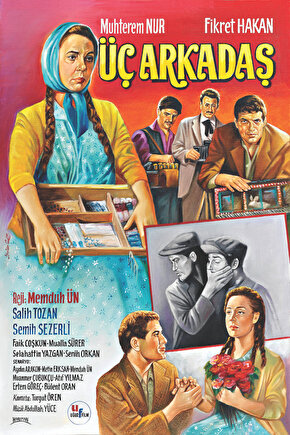 Üç Arkadaş (1958) ( İbrahim ENEZ ) Koleksiyonu ( Lisanslı Ürün ) Posteri