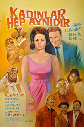 Kadınlar Hep Aynıdır (1963) ( İbrahim ENEZ ) Koleksiyonu ( Lisanslı Ürün ) Posteri