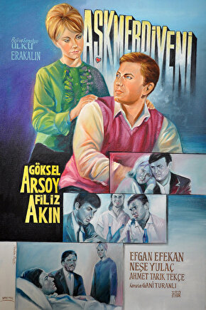Aşk Merdiveni (1962) ( İbrahim ENEZ ) Koleksiyonu ( Lisanslı Ürün ) Posteri