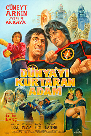Dünyayı Kurtaran Adam (1982) ( İbrahim ENEZ ) Koleksiyonu ( Lisanslı Ürün ) Posteri