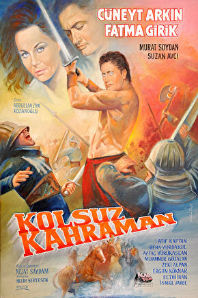 Kolsuz Kahraman (1966) ( İbrahim ENEZ ) Koleksiyonu ( Lisanslı Ürün ) Posteri