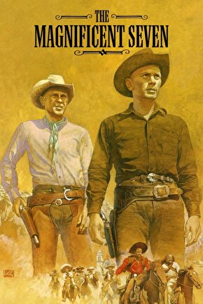 The Magnificent Seven (1960) 002 AFİŞ - POSTER