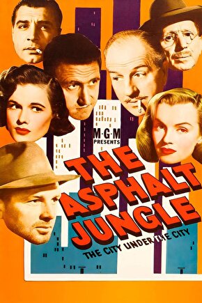 The Asphalt Jungle (1950) 001 AFİŞ - POSTER