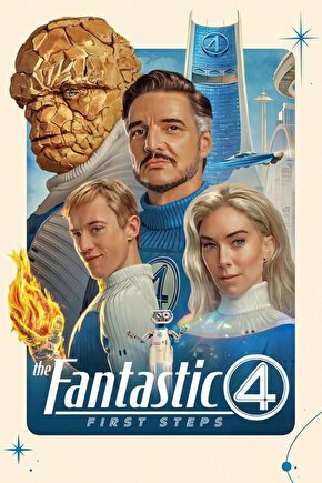 The Fantastic 4 First Steps (2025) 002 AFİŞ - POSTER