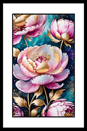 Sudaki Güller Digital Art ( ÇERÇEVESİZ - ÇERÇEVE YOKTUR ) ( ULTRA HD ) FOLYO AFİŞ - POSTER