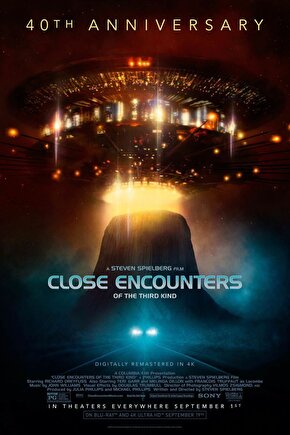 Close Encounters of the Third Kind (1977) 1 ( FOLYO ) - AFİŞ - POSTER-2175