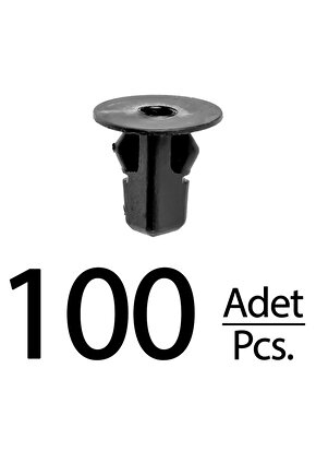 Toyota ve Lexus için Çamurluk Etek Klipsleri- 100 Adet