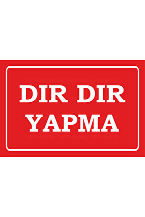 dır dır yapma atarlı komik sözler duvar yazıları ev dekorasyon tablo retro ahşap poster