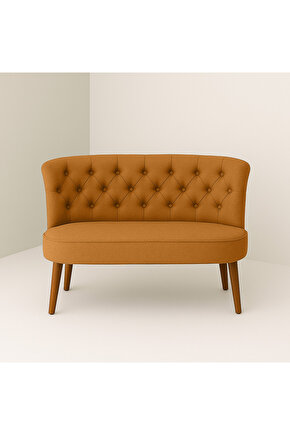 İkili Koltuk Kiremit - Çay Seti Koltuk