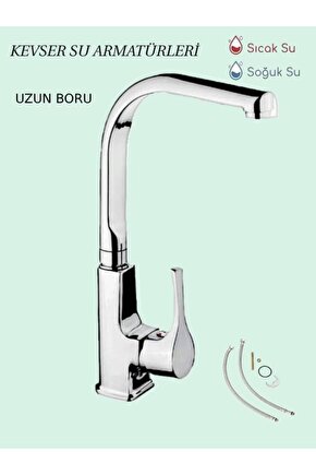 Lotus Kuğu Mutfak Batarya Uzun Boru