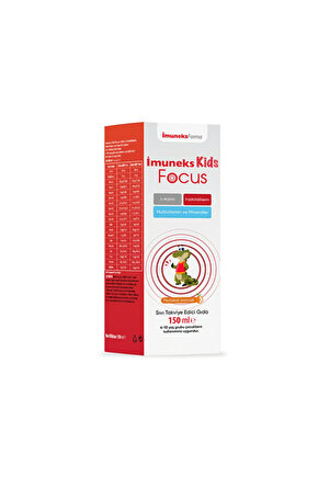 İmuneks Kids Focus Şurup 150 ml