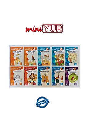 MiniYUP 8+ Yaş Sözel ve Sayısal Zeka Geliştirme Seti Kitapları (Kontrol Kutusu Dahil Değildir)