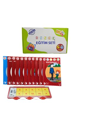 Di?zge 5-6 Yaş I?şitsel Dikkat Görsel Algı Geliştirme Seti