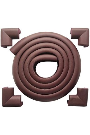 Slim 2 Mt. Kenar Koruyucu ve 4 Ad. Kose Koruyucu Kahverengi