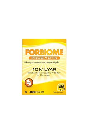 Forbiome 10 Milyar Probiyotik 20 Saşe
