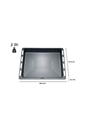 Siemens Profilo Ankastre Orjinal Fırın Tepsisi Derin. Cihazınızla Uyumlulugu Sorgulatınız. 00742586