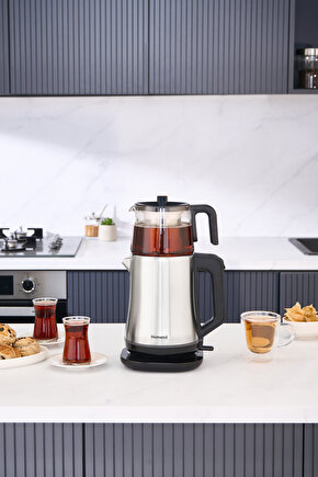 Royaltea Elegant 1777H Inox Çay Makinesi