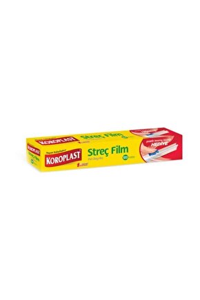 Streç Film 100 m + Pratik Kesme Bıçağı