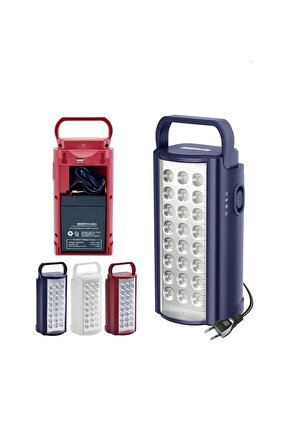 24 Led Ultra Güçlü Şarjlı Işıldak El Feneri Kamp Masa Piknik Çadır Lambası