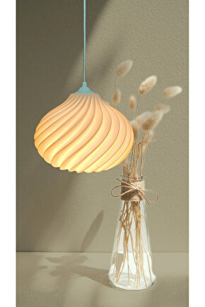 Yummy Beyaz Avize Yatak Odası,mutfak,oturma Odası Tasarım Tekli Sarkıt Avize (PLASTİK)