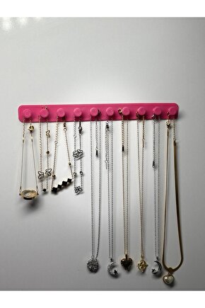 Takı Kanca Rayı Organizer Askılık 10 Bölmeli Askılık