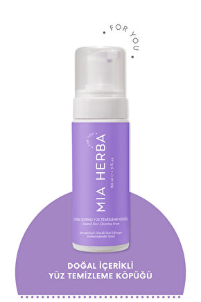 Doğal Içerikli Yüz Temizleme Köpüğü 150 ml