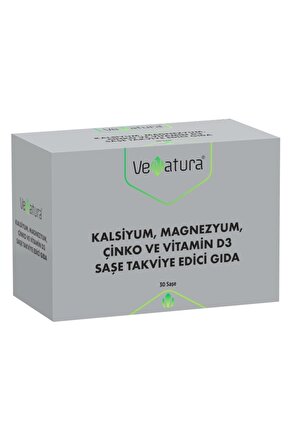 Kalsiyum Magnezyum Çinko Vitamin D3 30 Saşe